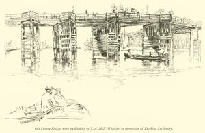 Vieux pont de Putney - James Abbott McNeill Whistler
